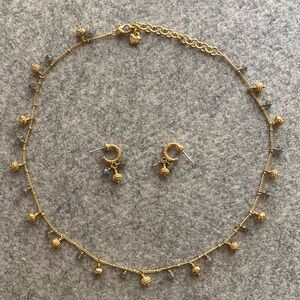 Brighton necklace and matching earrings